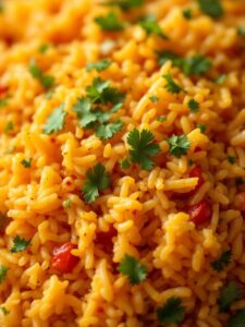 flavorful mexican rice dish